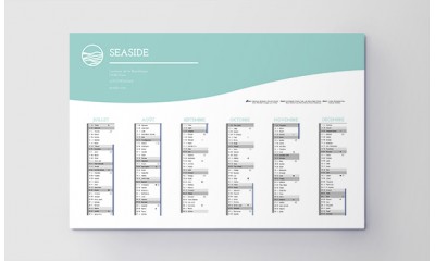 Calendrier cartonné